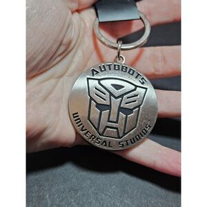 Autobots silver tone keychain